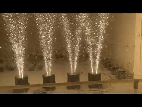[Cold Spark Machine]丨dual nozzle sparkler machine丨spin cold sparkler machine