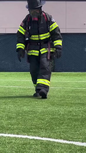 17K views · 297 reactions | The legs feed our performance on the fireground and will make or break our ability to do life-saving work. 20 to 30 minutes worth of work is what most highly conditioned firefighters will get out of a 45 min/5500 PSI cylinder. For this one, do the maximum amount of walking lunges you can do in 30 minutes. It doesn’t have to be fun to be fun. Have fun! | FIT to FIGHT FIRE | Facebook