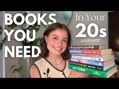 The Only 10 Self-Help Books You Need in Your 20s (That Actually Work)