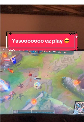 Laganoo yasuoo 😎💪🏻#lol #legend #yasuo #outplay #leagueoflegendsriotgames