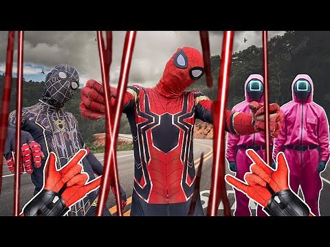 TEAM SPIDER-MAN vs BAD GUY TEAM (All Action Story POV) | Highnoy