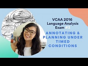 Analyse VCAA 2016 Language Analysis Exam With Me | Part 3 | Analysing Argument