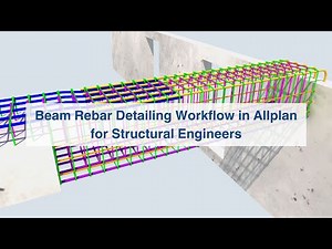 Optimized Beam Rebar Detailing Workflow for Structural Engineers & Draftsmen