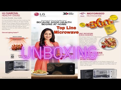 Unboxing the Top Model of LG Microwave MJEN326 #microwave #microwaveovens #lg #barbeque #convection