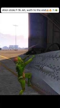 Alien Stole F-16 Jet in GTA #gta5online #gtav