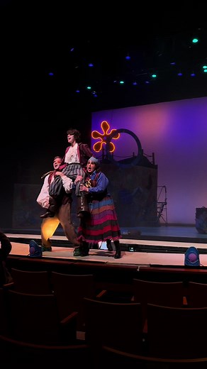 sometimes you get scared of your pirate friends sitting in the audience #fyp #spongebob #spongebobthemusical #jamesmadisonuniversity #jmu #dukes #theatrekid #performing #theater #socialmedia #spongebobsquarepants #jmumusicaltheatre #theatre #musicaltheatre #broadway #singing #dance #patchythepirate #poorpirates #pirates
