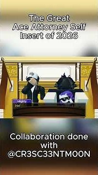 [objection.lol] @CR3SC33NTM00N and me in Ace Attorney!