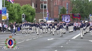 3K views · 162 reactions | Pride Of The Shore Flute Band on parade on the 12th July morning heading to Clifton Street for the 1st time in their new uniform | Loyal Ulster Scottish Bands | Facebook