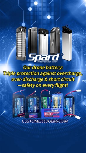 Our drone battery:Tiriple protection against overcharge,over-discharge & short circuit-safety on every flight!#battery #batterypack #oem #longbatterylife #lithiumbattery