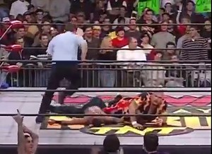 150K views · 3.6K reactions | Late era WCW: "Fuck it, let's do the pyro in the middle of the match." | WrestleBotch | Facebook