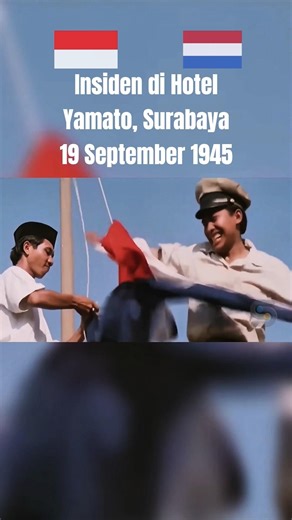 When Indonesian mobs angry with Dutch flag raised ilegaly #shorts