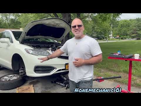 2017 Acura RDX Front Brake Pads Replacement
