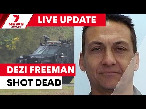LIVE UPDATE - Victoria Police Commissioner Mike Bush speaks after Dezi Freeman shot dead