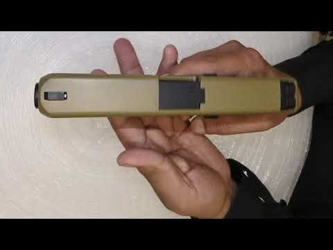Glock 19X FDE Co2 Powered BB Air Pistol 4.5mm/0.177 - Blowback #airsoft
