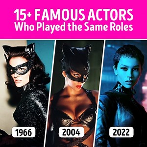 44K views · 251 reactions | 15+ Famous Actors Who Played the Same Roles | CelebRatings | Facebook