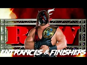 WWF RAW Entrances & Finishers Kane