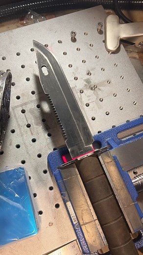 #viking #vikings #knife #fiberlaser #engraving