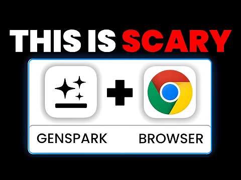 NEW Genspark AI Browser is a Game Changer (SCARY Good)
