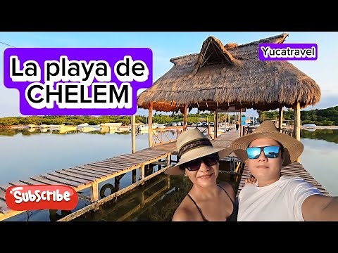 La playa de Chelem y el Mirador de la Ria de Chelem dos lugares increíbles para visitar en Yucatan