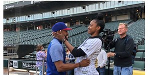 Delino DeShields Jr. congratulated Diamond on her WNBA All-Star selection