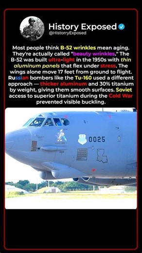 Why B-52 Bombers Look Very Wrinkly 🛫👀