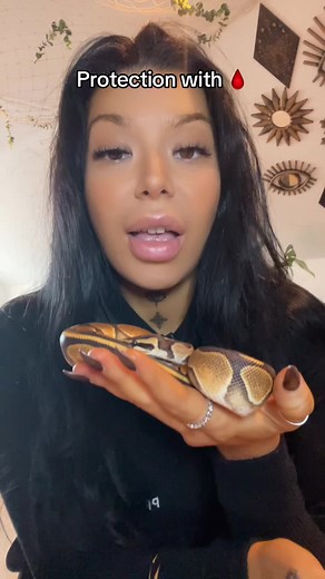 Protection should always be done in layers. It should also be a daily practise! #protection #witchesoftiktok #witchtok #deitywork #snake #petsoftiktok #magick #spellcasting