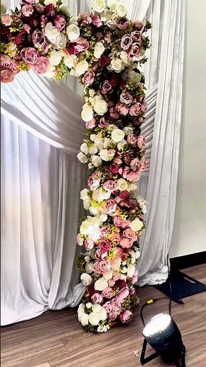 Elegant Wedding Reception Setup | Floral Arch Decor 2026