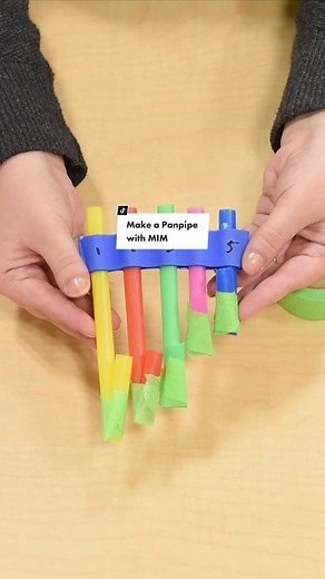 Make a Panpipe at Home with Simple Materials