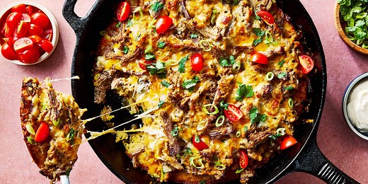 Carnitas Tamale Pie Is The Perfect Base For All Your Favorite Toppings