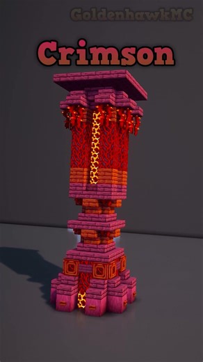 Minecraft Build Ideas - Pillar Build Ideas #minecraft #gaming #minecraftshorts