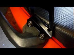 Solo Rack installation for 2002-2009 VFR800