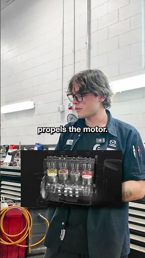 A Complete Mazda Engine Breakdown In UNDER 60 Seconds 🫨
