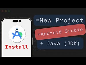 Android Studio #001 - តម្លើងកម្មវិធី Android Studio + Java (JDK) || How to install Android Studio