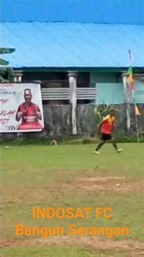 Indosat fc U35 bangun serangan ❤️⚽😎(‪@zerotohero75‬)#halmaheracup#shorts
