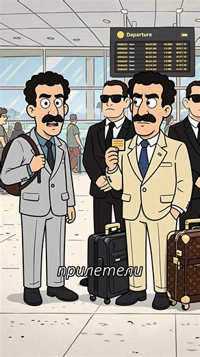 Two Borats arrive in Barcelona for the same day… but with very different budgets. One Borat has only $100 for the entire day. The other Borat has an unlimited credit card like a true Kazakh oligarch. At first, the poor Borat makes a terrible financial decision — he spends all his money within minutes on “very beautiful Spanish women.” Now it’s still morning… and he has zero dollars left. With no money, Borat starts walking around the streets of Barcelona asking tourists for a few euros for food.