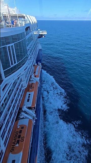 Magic Carpet Sea Day Views! | Celebrity Apex #cruise #celebritycruises #cruisetour #seaview #shorts