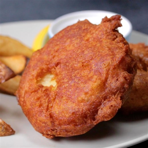 Crispy Veggie Fish And Chips | Tasty