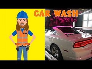 Kids Car Wash Fun | Handyman Kids Show
