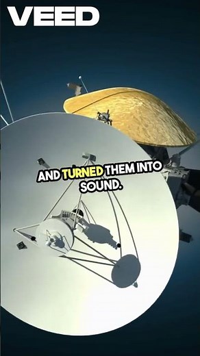 🔊 Saturn’s Rings Turned Into Sound… It’s Eerie! 🎶🪐 #nasa #saturn #spacesounds #cassini #astronomy