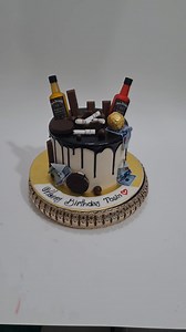 2.3K views · 11 reactions | Recent delivery 殺 Find your exclusive design My cakes To order: inbox / 01761994233 #mycake #cake #mycakes #cakedecorating #cakelover #cakedesign #jackdaniels #chocolate | My cakes | Facebook