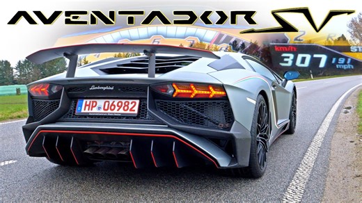 Lamborghini Aventador SV – 750HP | 1 of 600 | INSANE V12 Sound | Autobahn Onboard! 🔥🏁