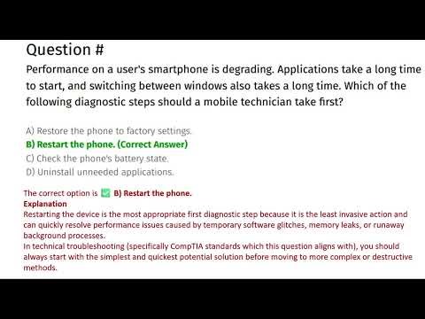 CompTIA A+ (220-1202) (Core 2)- 50 Real Exam Questions-Part 3