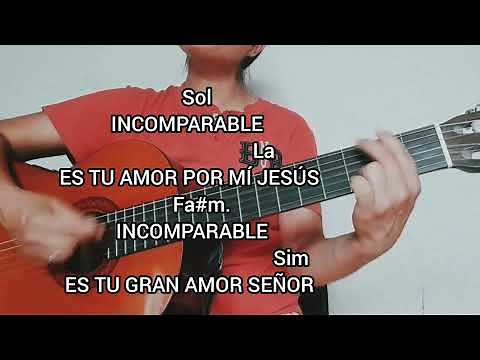 INCOMPARABLE.💟 Canto de Comunión 😇 Letra y acordes.