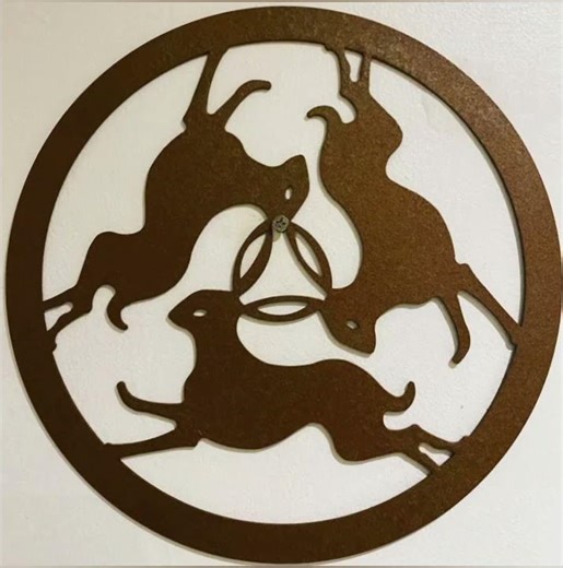 【Art Gallery】🐰Three Hares with conjoined ears「三兔共耳」跨越時空的傳奇圖騰