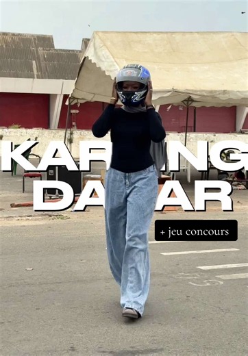 Karting à Dakar 📍UPDATE JEU CLÔTURÉ Pour tenter de gagner une séance de karting: - Commente « je participe » - Abonne toi à la page de @dakarciceskarting - Republie cette vidéo Bonne chance 🥰 #dakar #karting #bonplansenegal #dakarlives