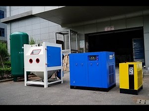 How to start a sandblasting business? (Sandblasting Machine with compressor, dryer, air storage)
