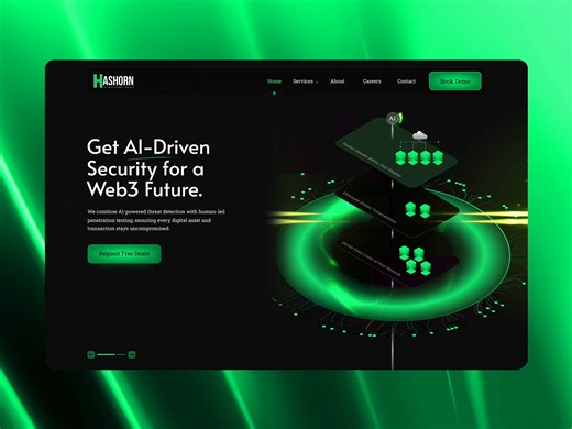 Web 3 Website Design UX/UI