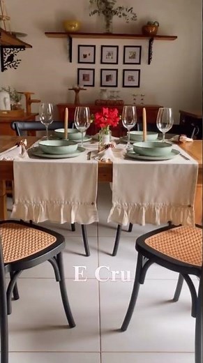 Mesa Posta Trilhos de Mesa - Raquel Bezerra Mesa + Chic