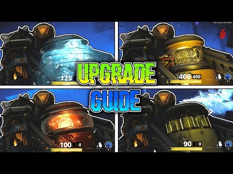 Die Maschine - All 4 Elemental D.I.E Shockwave Upgrades Guide - Cold War Zombies *Correct Steps*