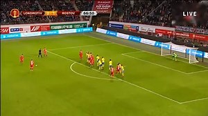 Lokomotiv Moscow 1-1 FK Rostov Anton Miranchuk free-kick  03.04.2019